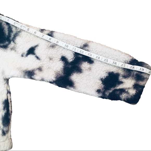 Wild Fable Women Teddy Jacket Sherpa White Blue XS - Picture 12 of 12